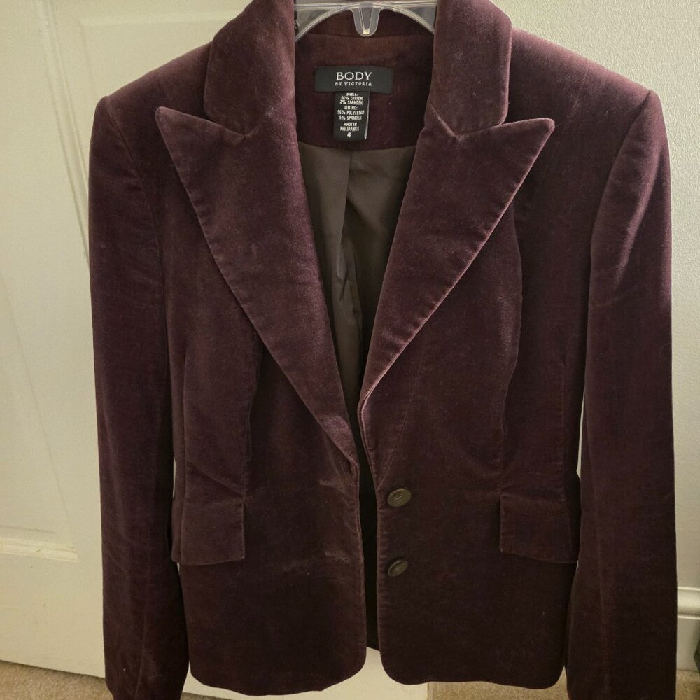 Victoria's secret velvet blazer